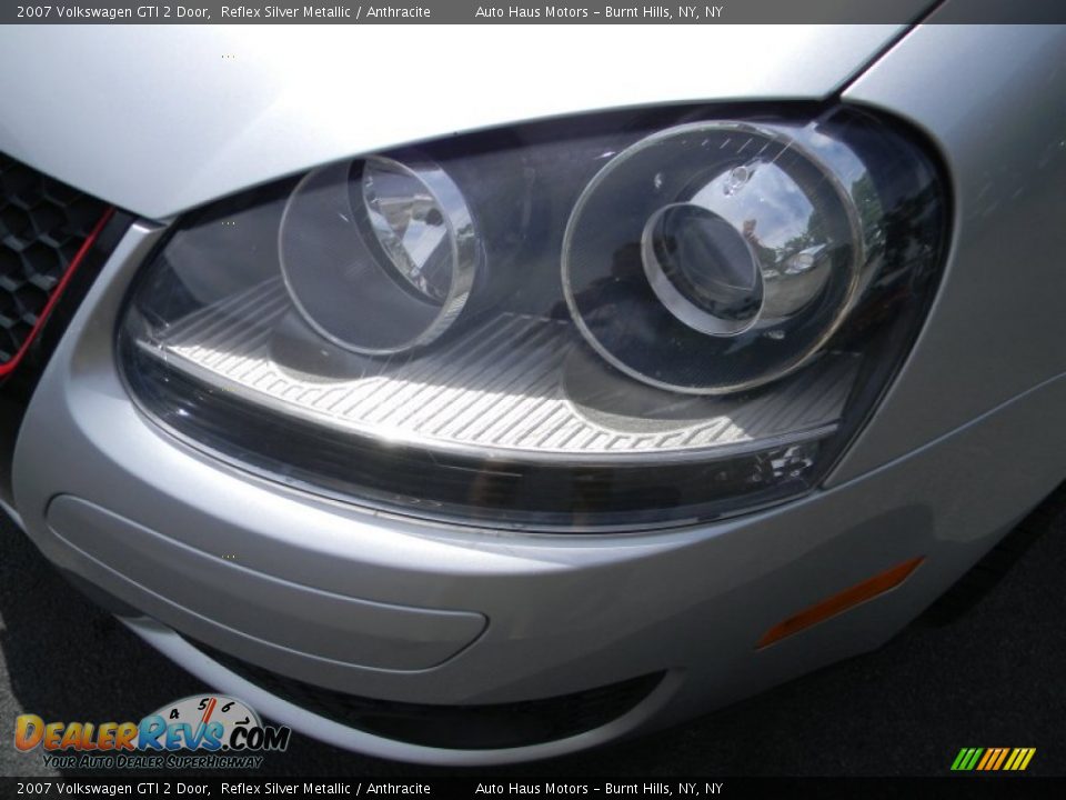 2007 Volkswagen GTI 2 Door Reflex Silver Metallic / Anthracite Photo #29
