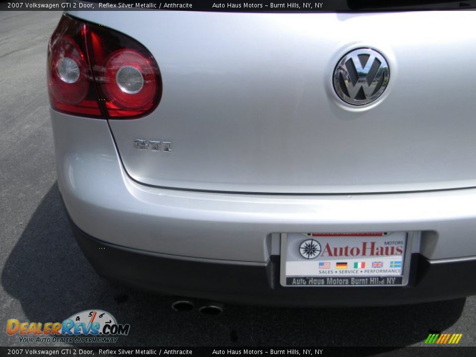 2007 Volkswagen GTI 2 Door Reflex Silver Metallic / Anthracite Photo #30