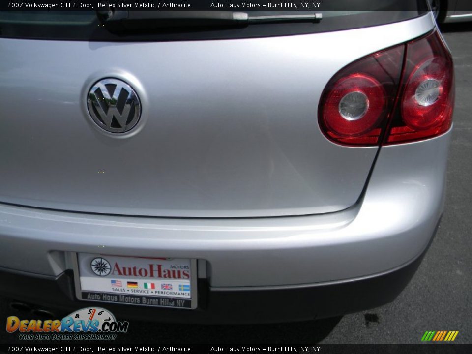 2007 Volkswagen GTI 2 Door Reflex Silver Metallic / Anthracite Photo #31