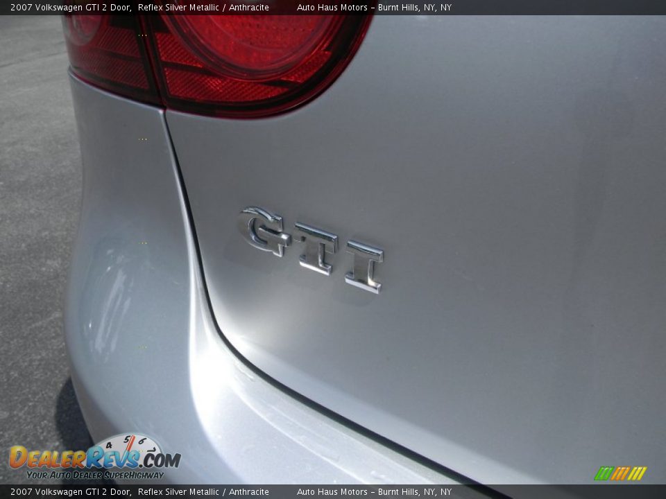 2007 Volkswagen GTI 2 Door Reflex Silver Metallic / Anthracite Photo #32