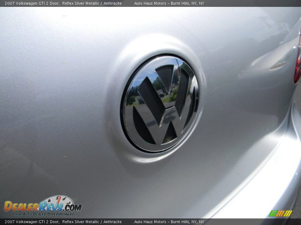 2007 Volkswagen GTI 2 Door Reflex Silver Metallic / Anthracite Photo #33