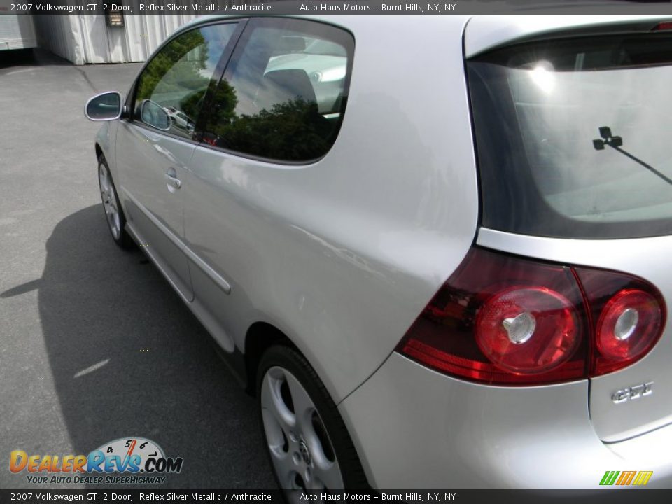 2007 Volkswagen GTI 2 Door Reflex Silver Metallic / Anthracite Photo #34