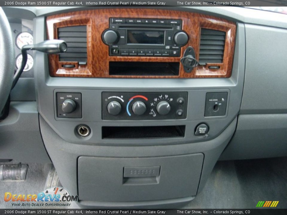 2006 Dodge Ram 1500 ST Regular Cab 4x4 Inferno Red Crystal Pearl / Medium Slate Gray Photo #4
