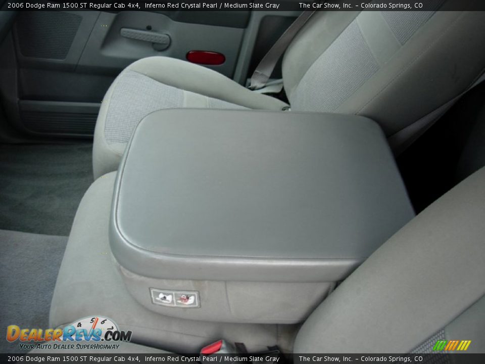 2006 Dodge Ram 1500 ST Regular Cab 4x4 Inferno Red Crystal Pearl / Medium Slate Gray Photo #15