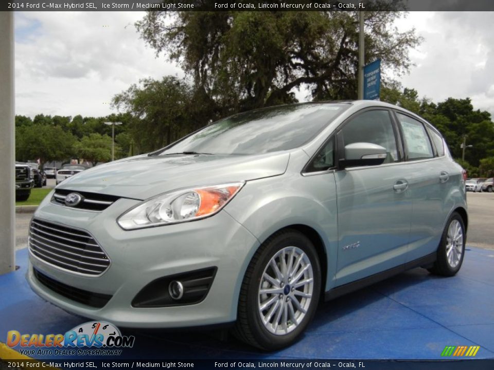 Front 3/4 View of 2014 Ford C-Max Hybrid SEL Photo #1