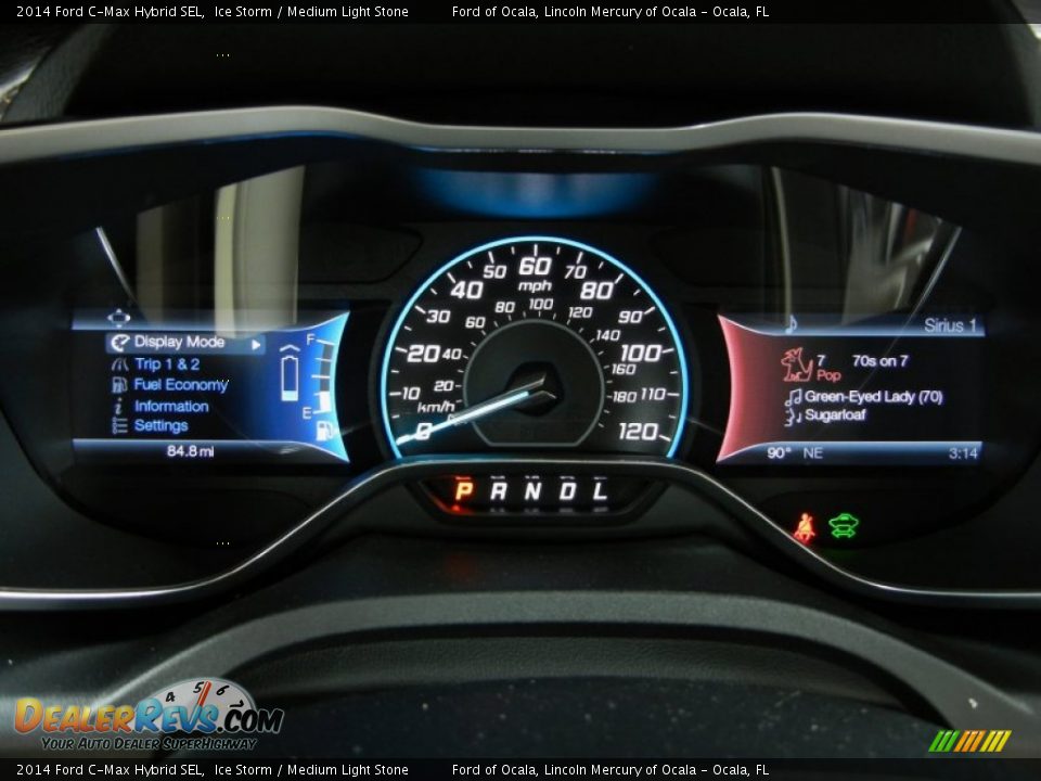 2014 Ford C-Max Hybrid SEL Gauges Photo #11