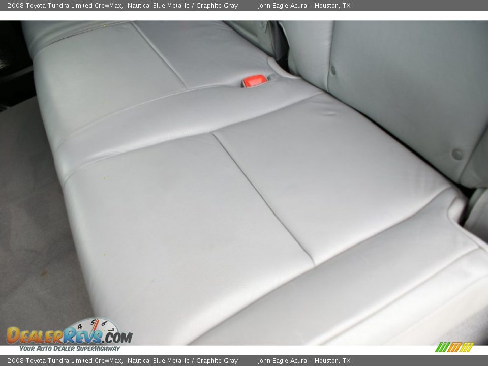 2008 Toyota Tundra Limited CrewMax Nautical Blue Metallic / Graphite Gray Photo #16