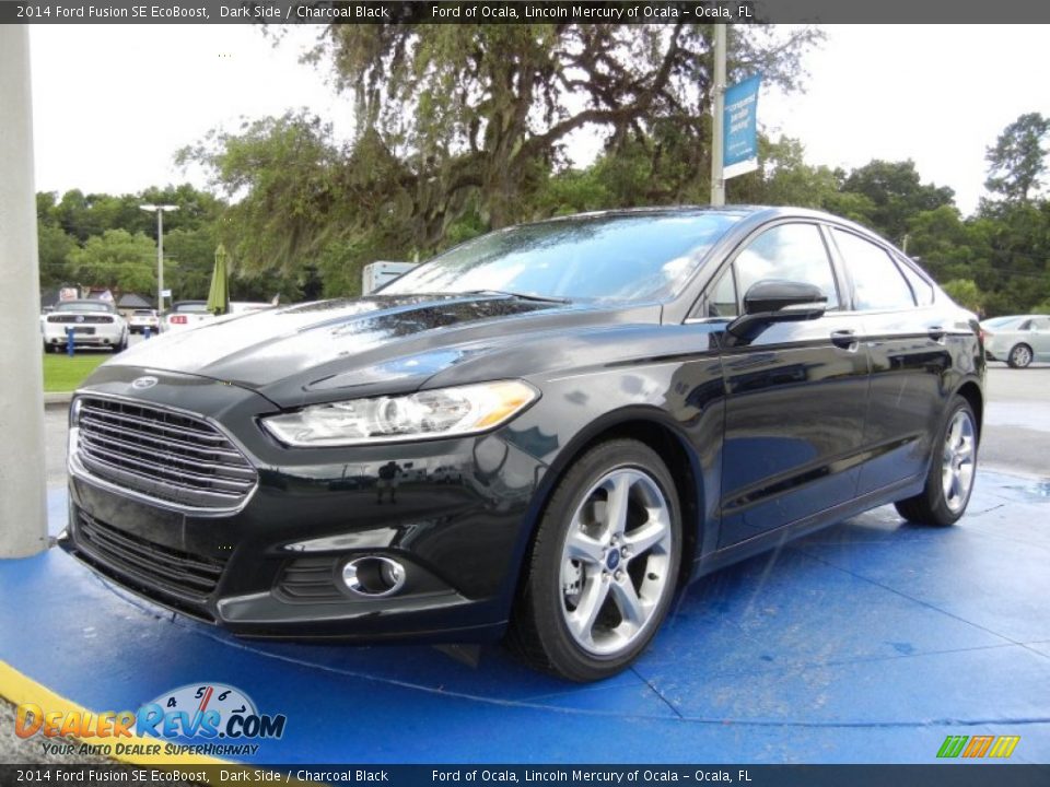 2014 Ford Fusion SE EcoBoost Dark Side / Charcoal Black Photo #1