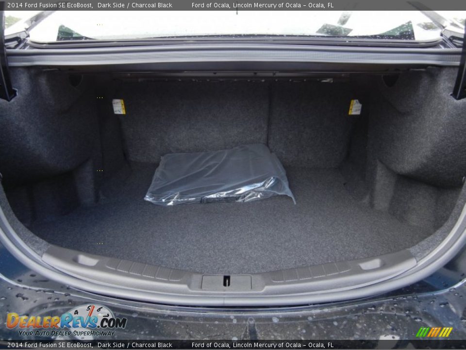 2014 Ford Fusion SE EcoBoost Dark Side / Charcoal Black Photo #5