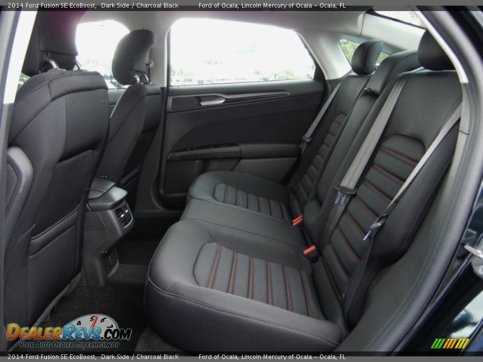 2014 Ford Fusion SE EcoBoost Dark Side / Charcoal Black Photo #7