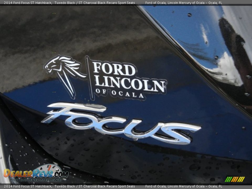 2014 Ford Focus ST Hatchback Tuxedo Black / ST Charcoal Black Recaro Sport Seats Photo #4