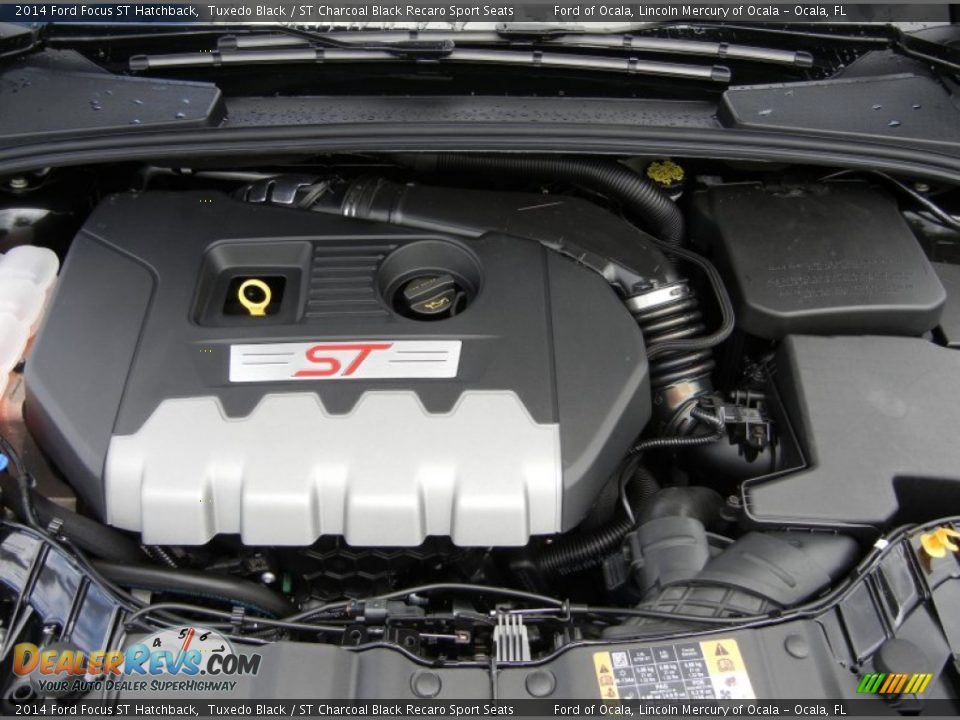 2014 Ford Focus ST Hatchback 2.0 Liter EcoBoost Turbocharged GDI DOHC 16-Valve Ti-VCT 4 Cylinder Engine Photo #13