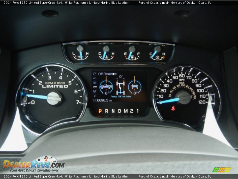 2014 Ford F150 Limited SuperCrew 4x4 Gauges Photo #11