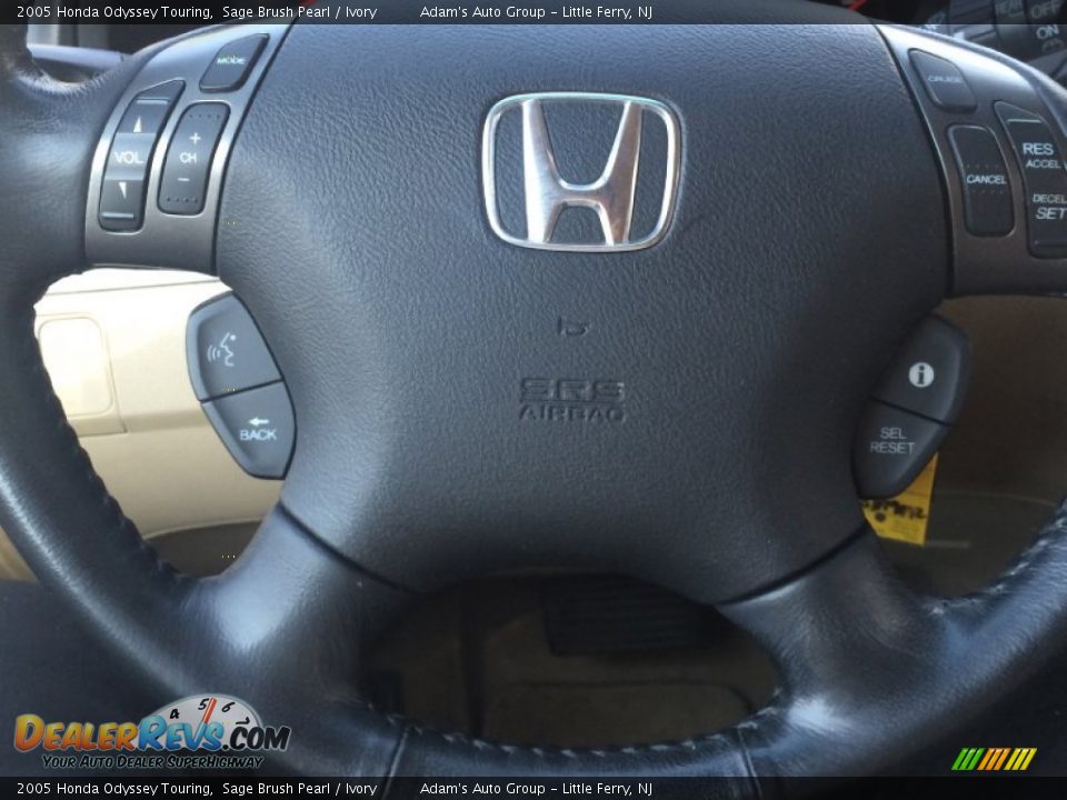 2005 Honda Odyssey Touring Sage Brush Pearl / Ivory Photo #8