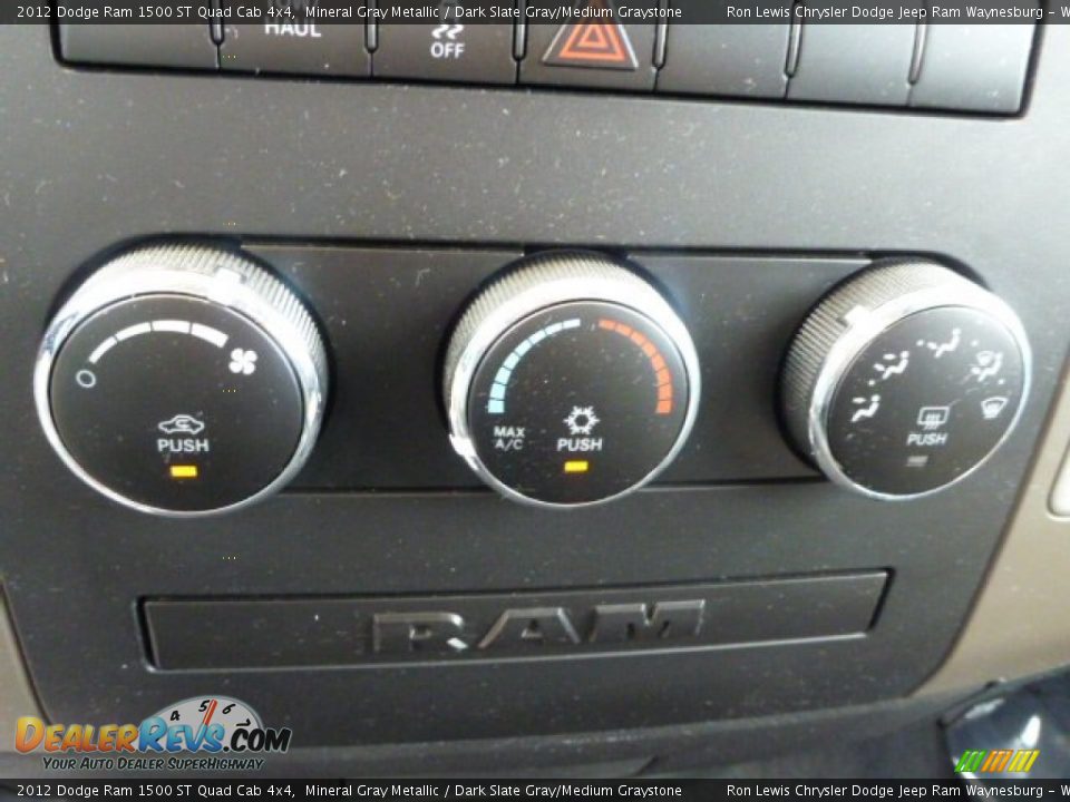 2012 Dodge Ram 1500 ST Quad Cab 4x4 Mineral Gray Metallic / Dark Slate Gray/Medium Graystone Photo #18