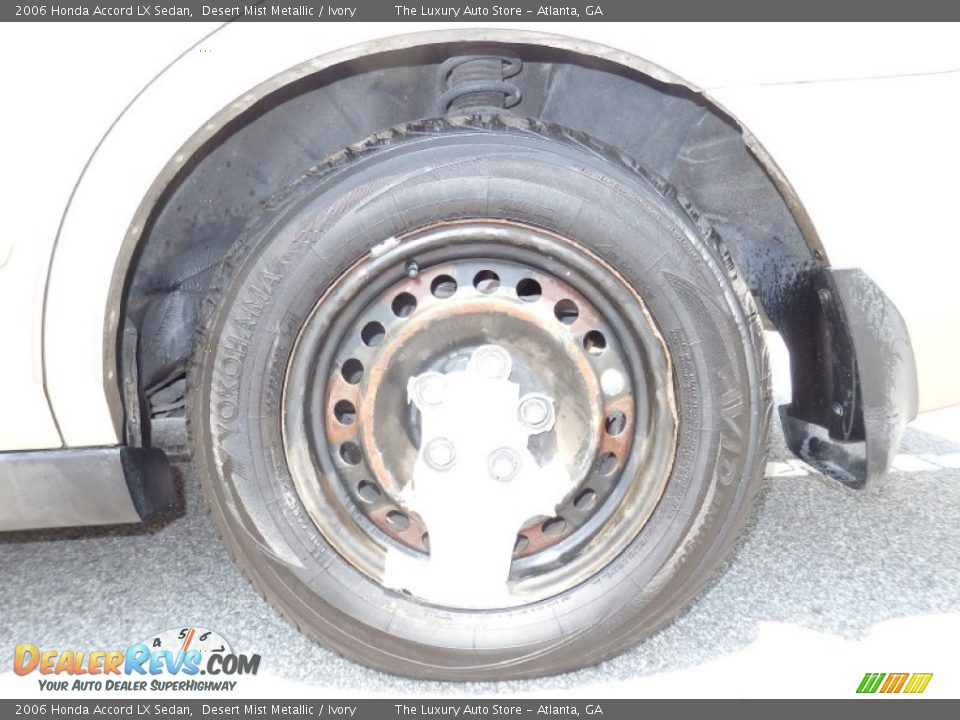 2006 Honda Accord LX Sedan Desert Mist Metallic / Ivory Photo #7