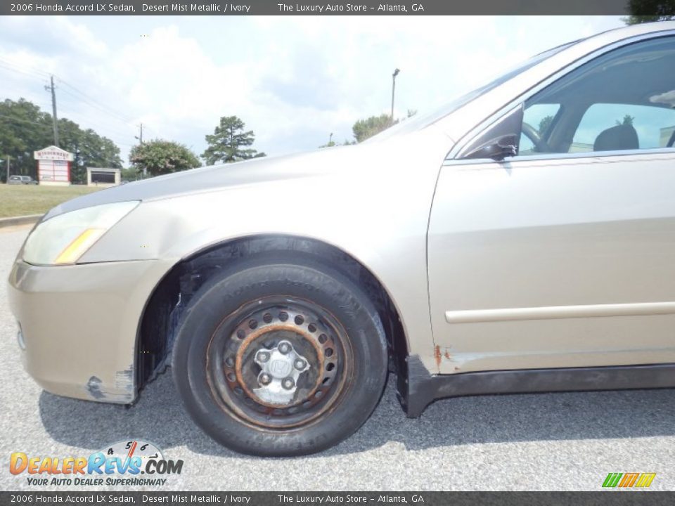 2006 Honda Accord LX Sedan Desert Mist Metallic / Ivory Photo #8
