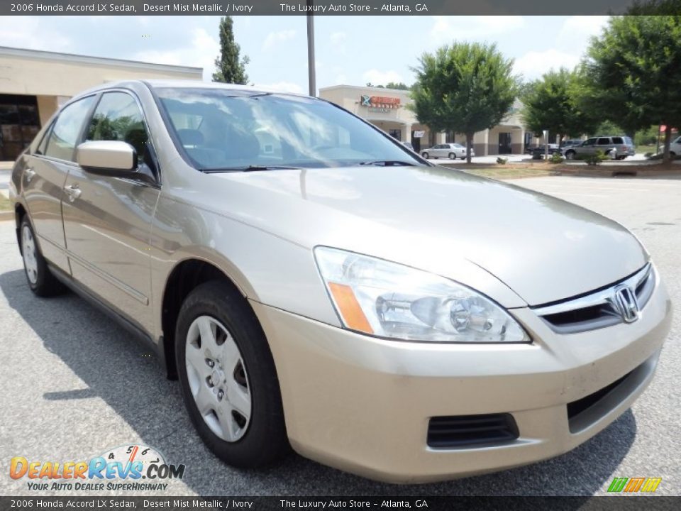 Front 3/4 View of 2006 Honda Accord LX Sedan Photo #19