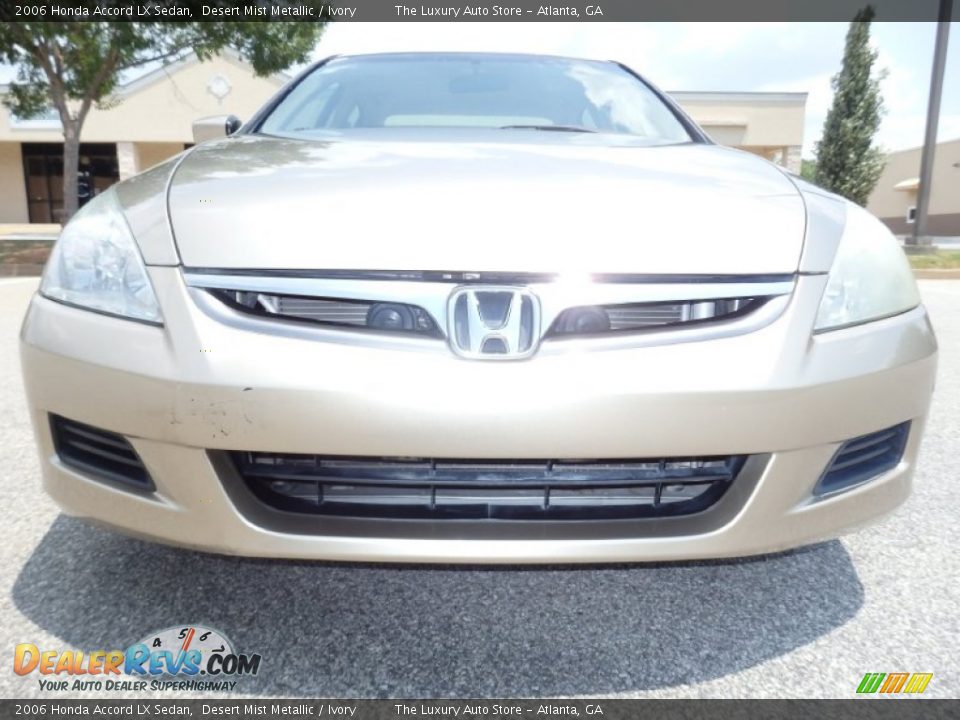 2006 Honda Accord LX Sedan Desert Mist Metallic / Ivory Photo #20