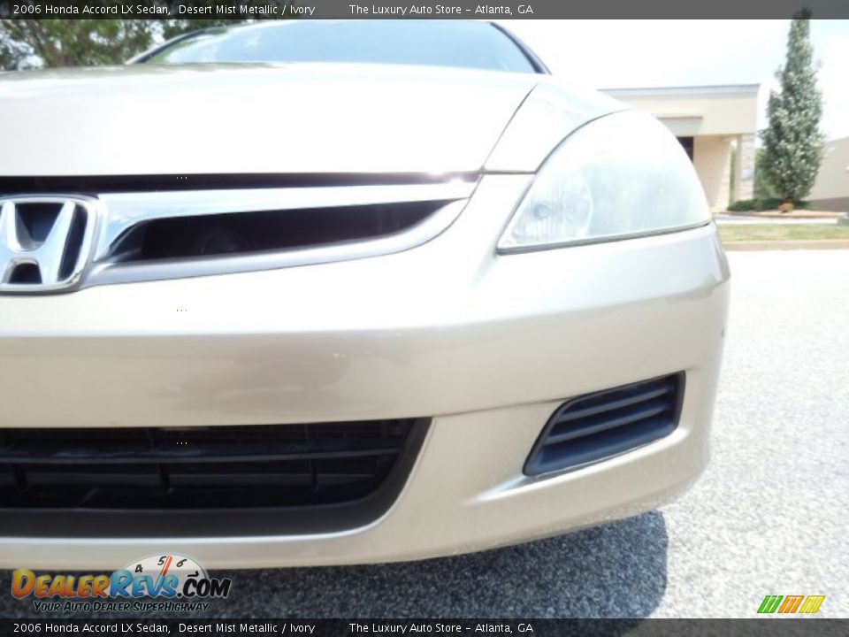2006 Honda Accord LX Sedan Desert Mist Metallic / Ivory Photo #21