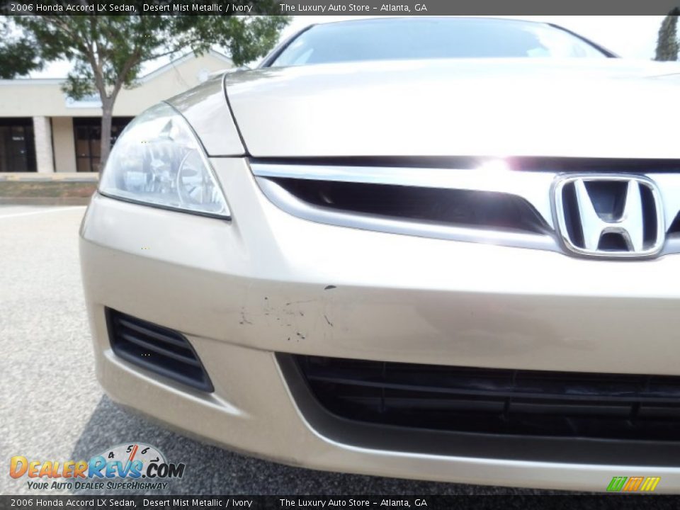2006 Honda Accord LX Sedan Desert Mist Metallic / Ivory Photo #22