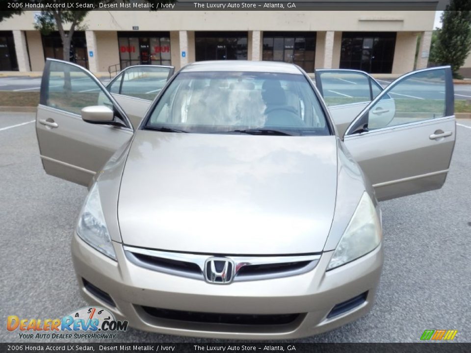 2006 Honda Accord LX Sedan Desert Mist Metallic / Ivory Photo #27