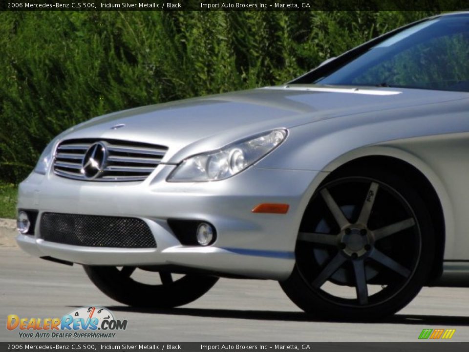 2006 Mercedes-Benz CLS 500 Iridium Silver Metallic / Black Photo #21