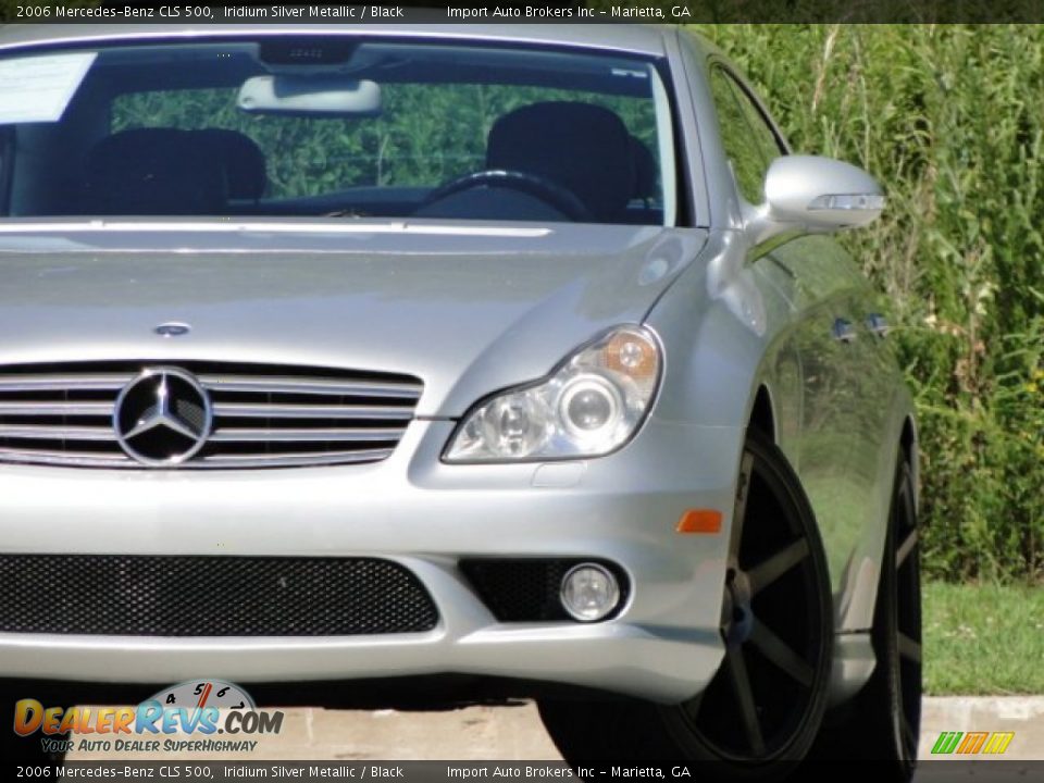 2006 Mercedes-Benz CLS 500 Iridium Silver Metallic / Black Photo #24