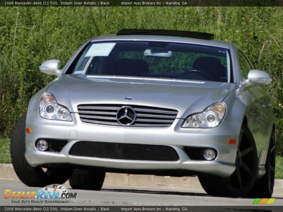 2006 Mercedes-Benz CLS 500 Iridium Silver Metallic / Black Photo #25