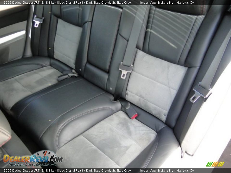 2006 Dodge Charger SRT-8 Brilliant Black Crystal Pearl / Dark Slate Gray/Light Slate Gray Photo #15