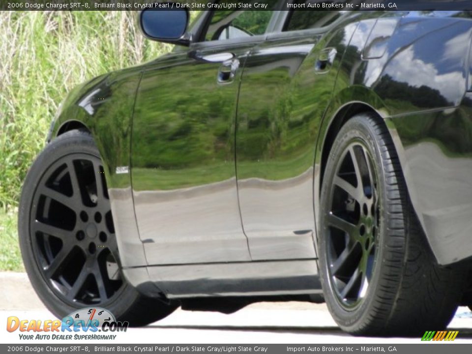 2006 Dodge Charger SRT-8 Brilliant Black Crystal Pearl / Dark Slate Gray/Light Slate Gray Photo #27