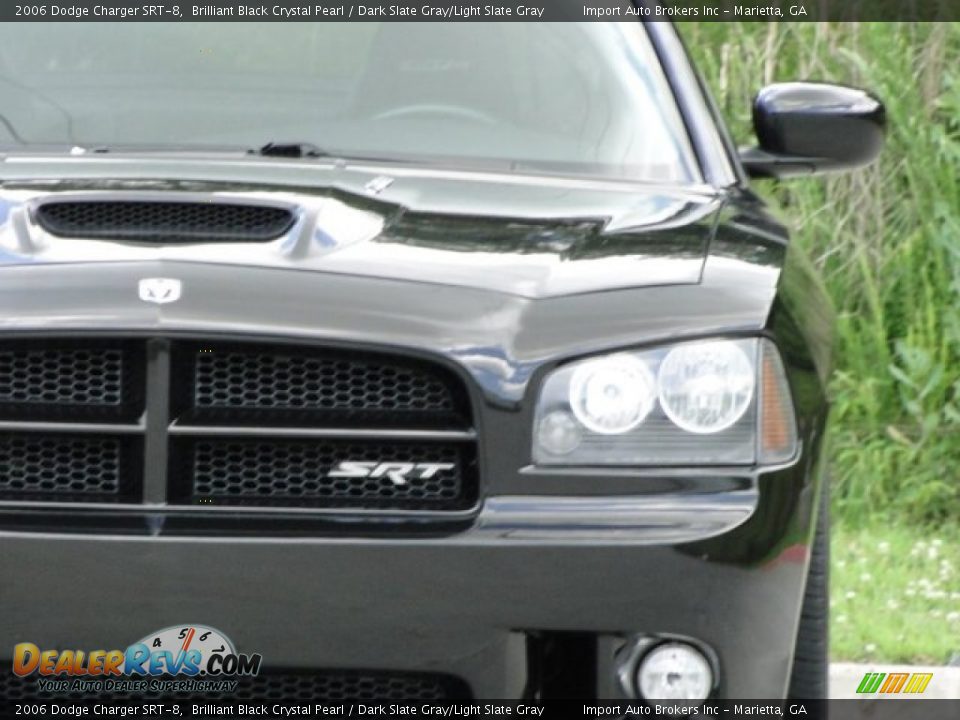 2006 Dodge Charger SRT-8 Brilliant Black Crystal Pearl / Dark Slate Gray/Light Slate Gray Photo #31