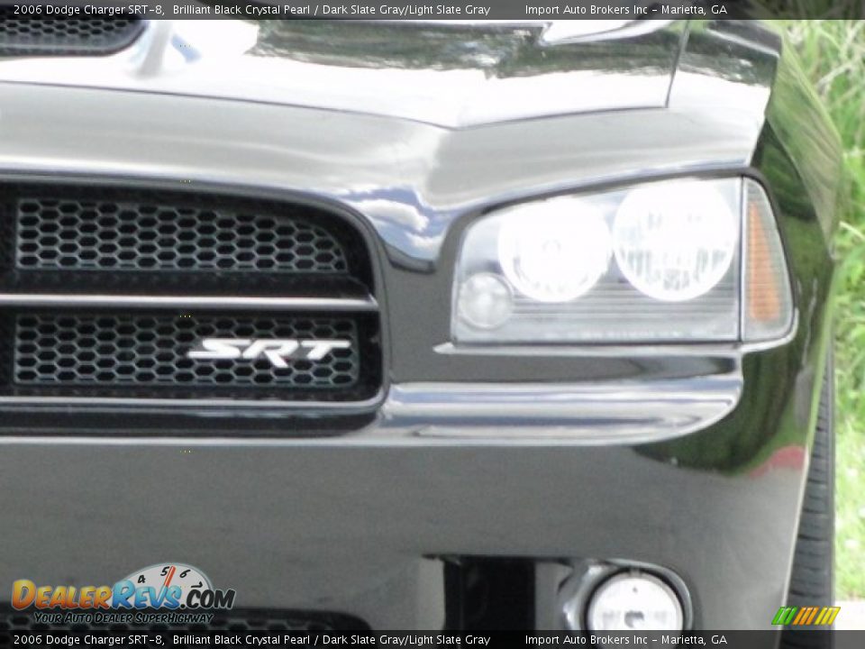 2006 Dodge Charger SRT-8 Brilliant Black Crystal Pearl / Dark Slate Gray/Light Slate Gray Photo #32