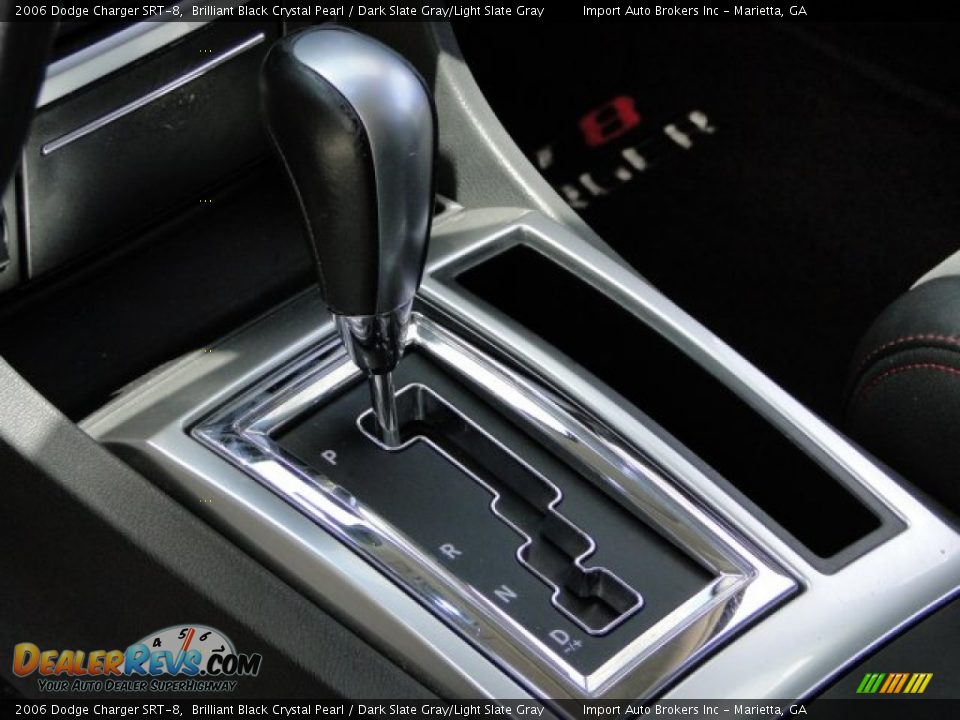 2006 Dodge Charger SRT-8 Brilliant Black Crystal Pearl / Dark Slate Gray/Light Slate Gray Photo #34
