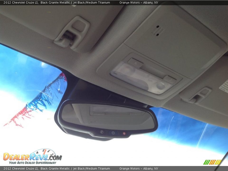 2012 Chevrolet Cruze LS Black Granite Metallic / Jet Black/Medium Titanium Photo #9