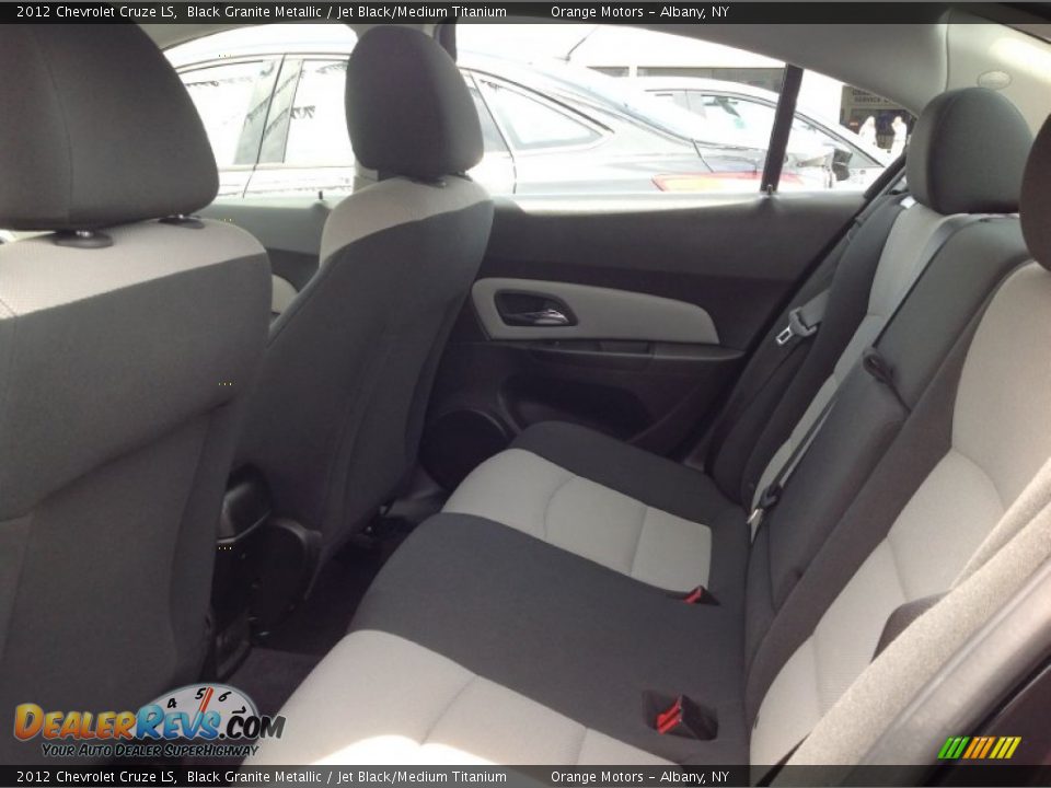 2012 Chevrolet Cruze LS Black Granite Metallic / Jet Black/Medium Titanium Photo #10