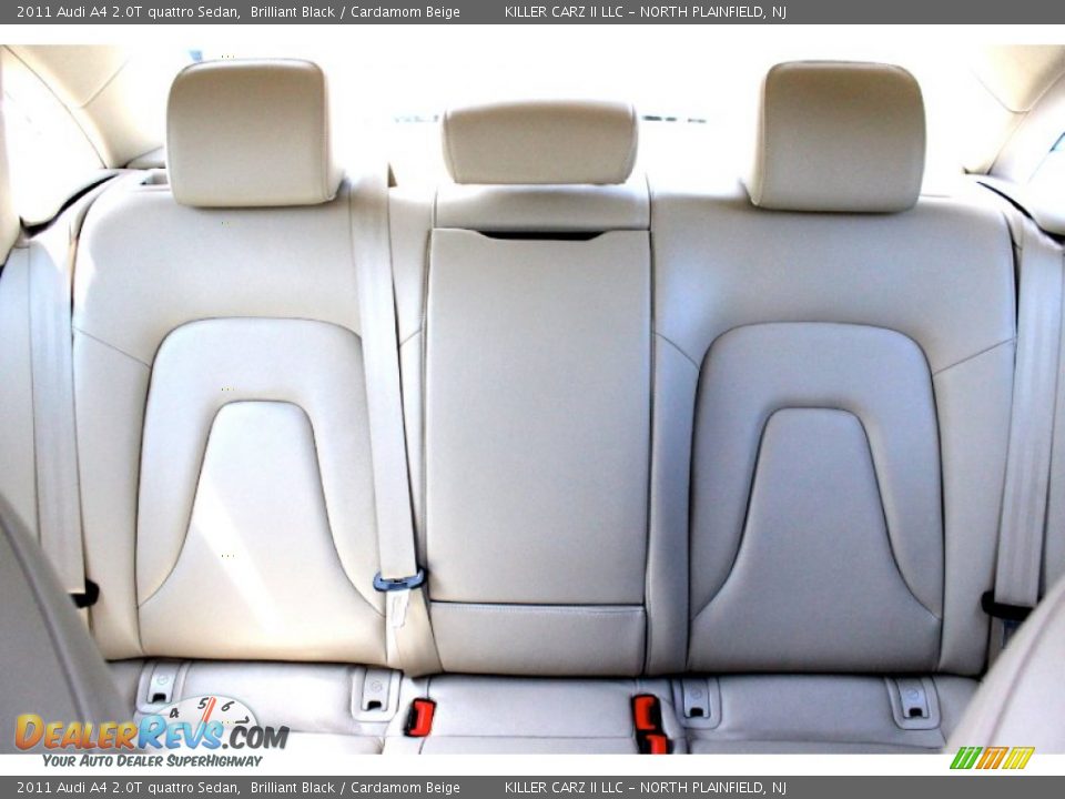 2011 Audi A4 2.0T quattro Sedan Brilliant Black / Cardamom Beige Photo #8