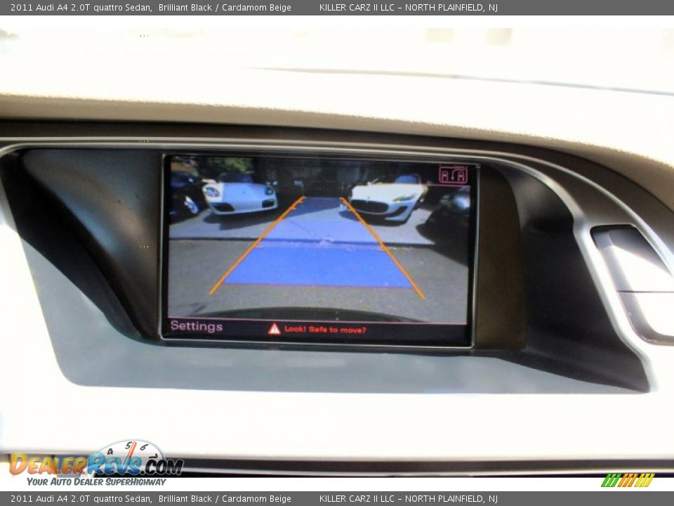 2011 Audi A4 2.0T quattro Sedan Brilliant Black / Cardamom Beige Photo #18