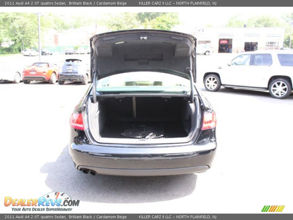 2011 Audi A4 2.0T quattro Sedan Brilliant Black / Cardamom Beige Photo #32