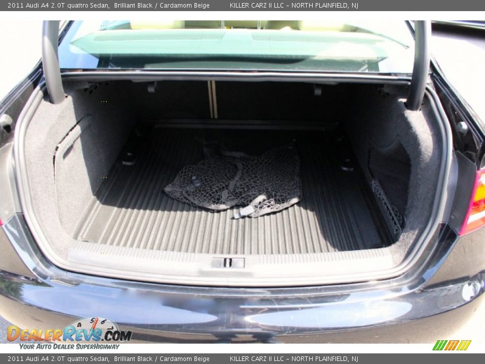 2011 Audi A4 2.0T quattro Sedan Brilliant Black / Cardamom Beige Photo #33