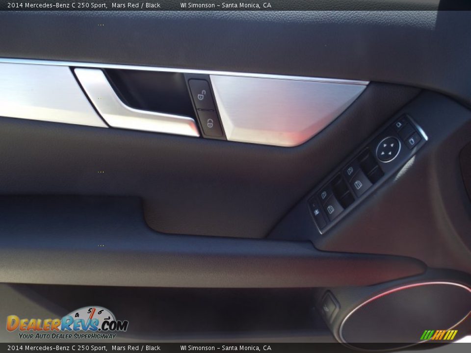 2014 Mercedes-Benz C 250 Sport Mars Red / Black Photo #6