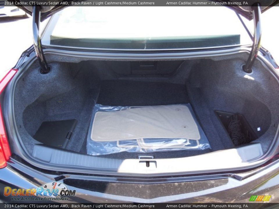 2014 Cadillac CTS Luxury Sedan AWD Black Raven / Light Cashmere/Medium Cashmere Photo #8