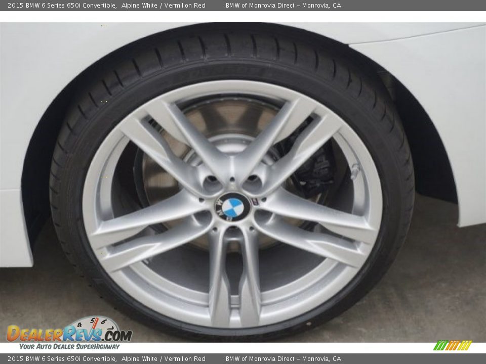 2015 BMW 6 Series 650i Convertible Wheel Photo #4