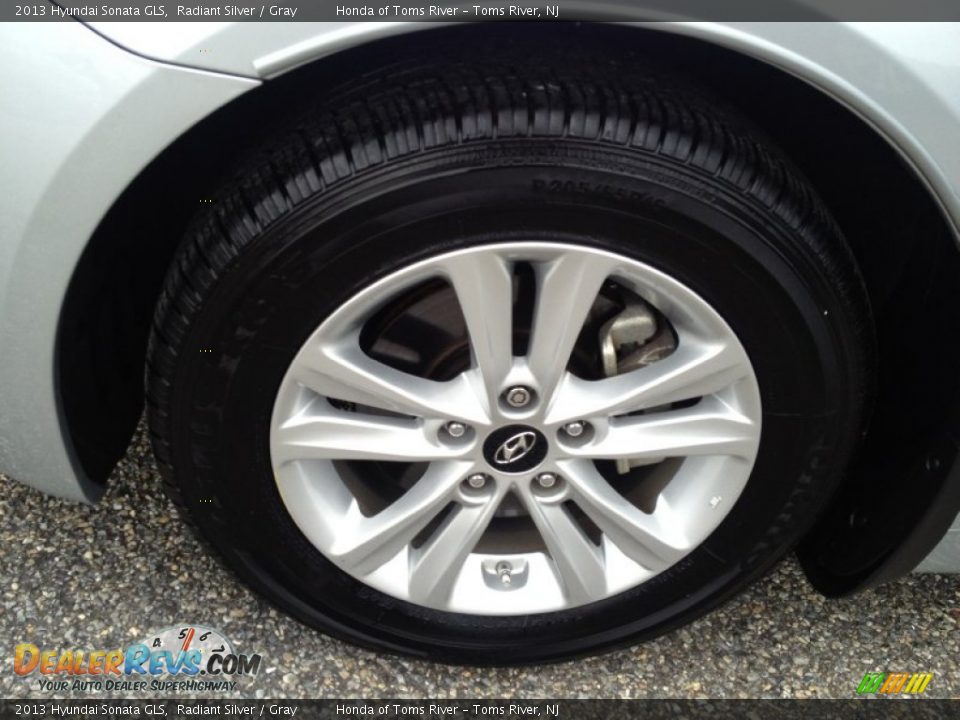 2013 Hyundai Sonata GLS Radiant Silver / Gray Photo #3