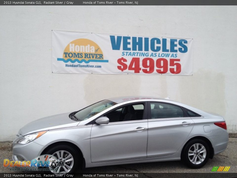 2013 Hyundai Sonata GLS Radiant Silver / Gray Photo #5