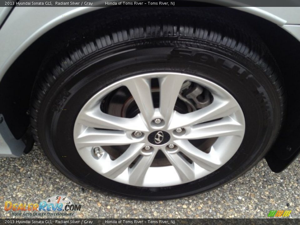 2013 Hyundai Sonata GLS Radiant Silver / Gray Photo #6
