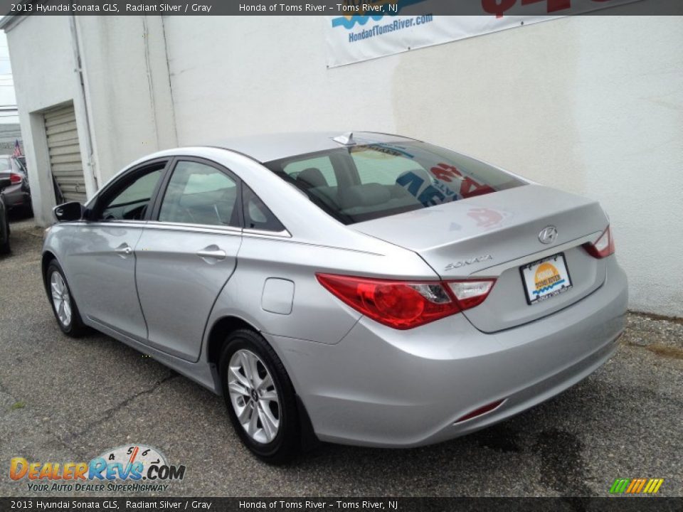 2013 Hyundai Sonata GLS Radiant Silver / Gray Photo #7