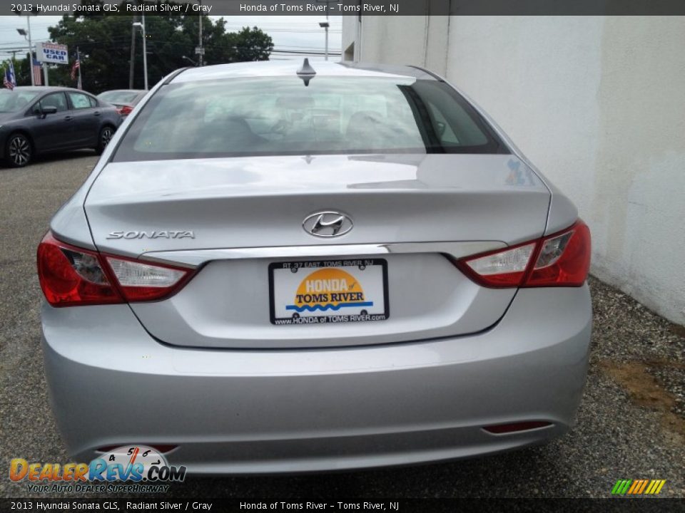 2013 Hyundai Sonata GLS Radiant Silver / Gray Photo #8