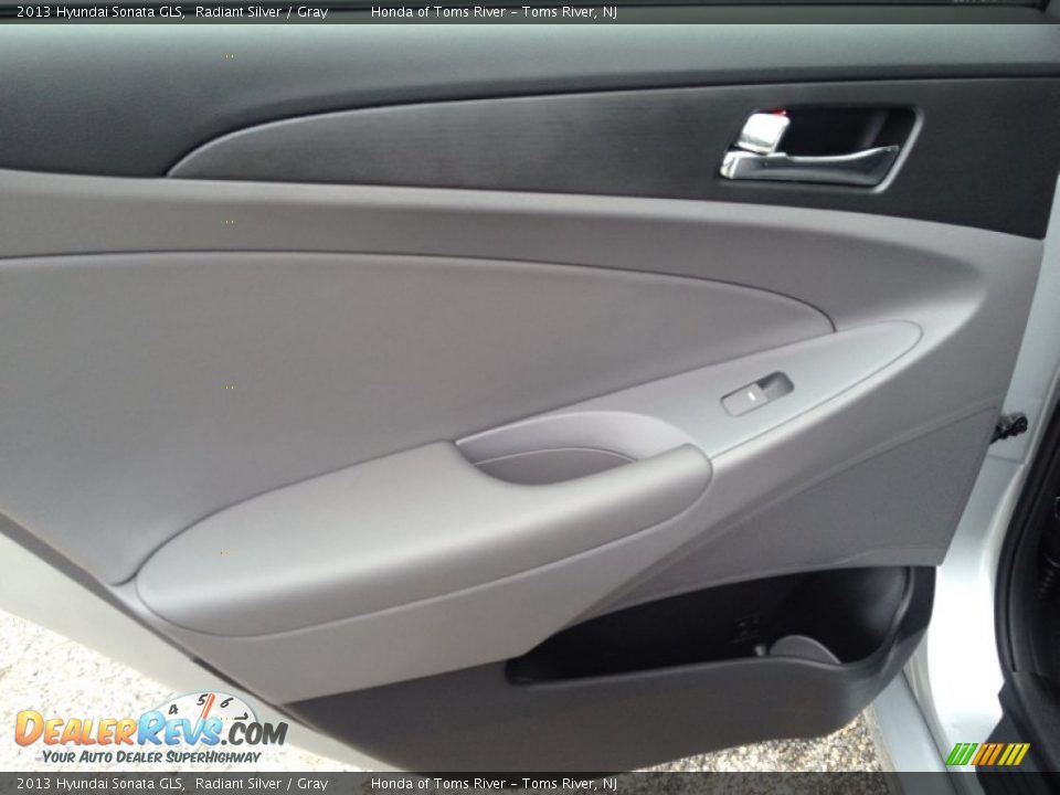 2013 Hyundai Sonata GLS Radiant Silver / Gray Photo #9