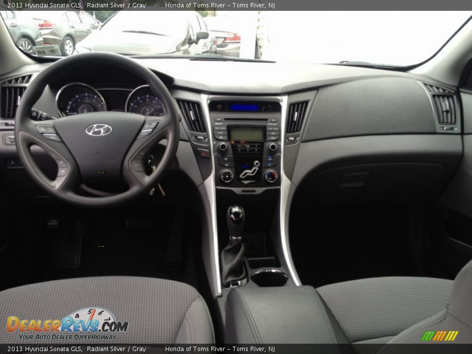 2013 Hyundai Sonata GLS Radiant Silver / Gray Photo #11
